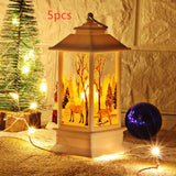 Merry Christmas Snowman & Santa Lights - Home Decor