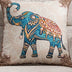 Elephant pillow cushion cover - Minihomy