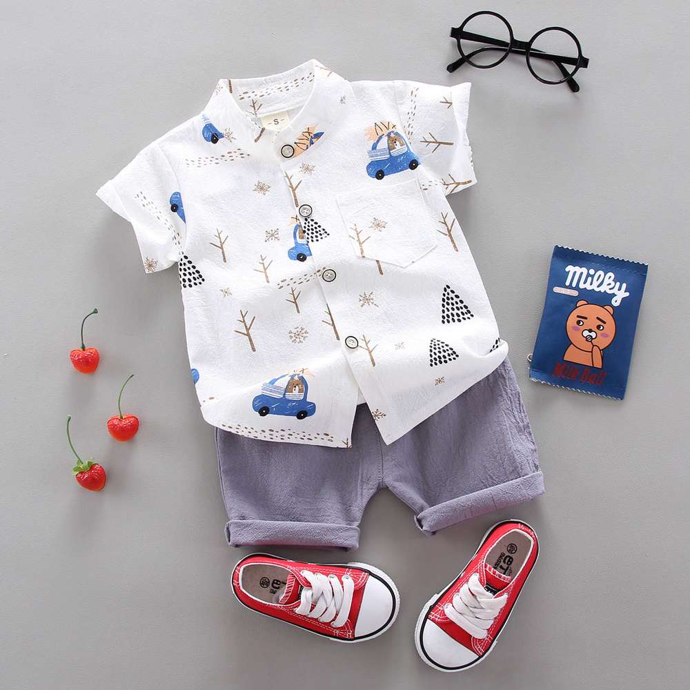 Baby Boy's Suit Summer Casual Clothes Set - Minihomy