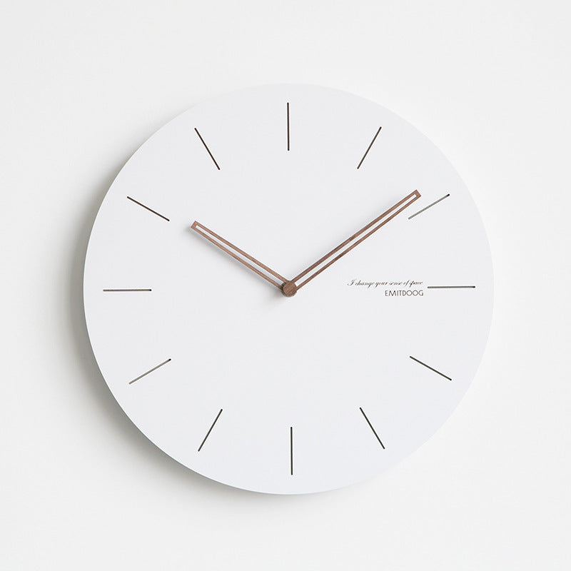 Nordic Wall Clock - Modern and Simple Design - Minihomy