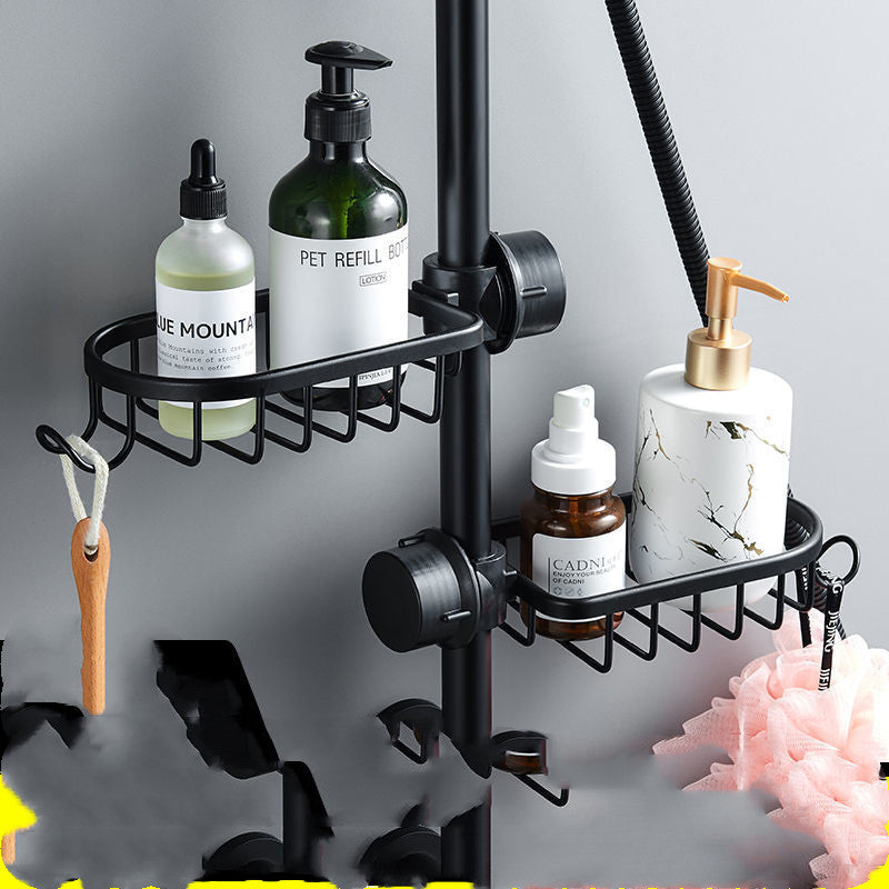 Bathroom Shower Storage Rack Alumimum - Minihomy