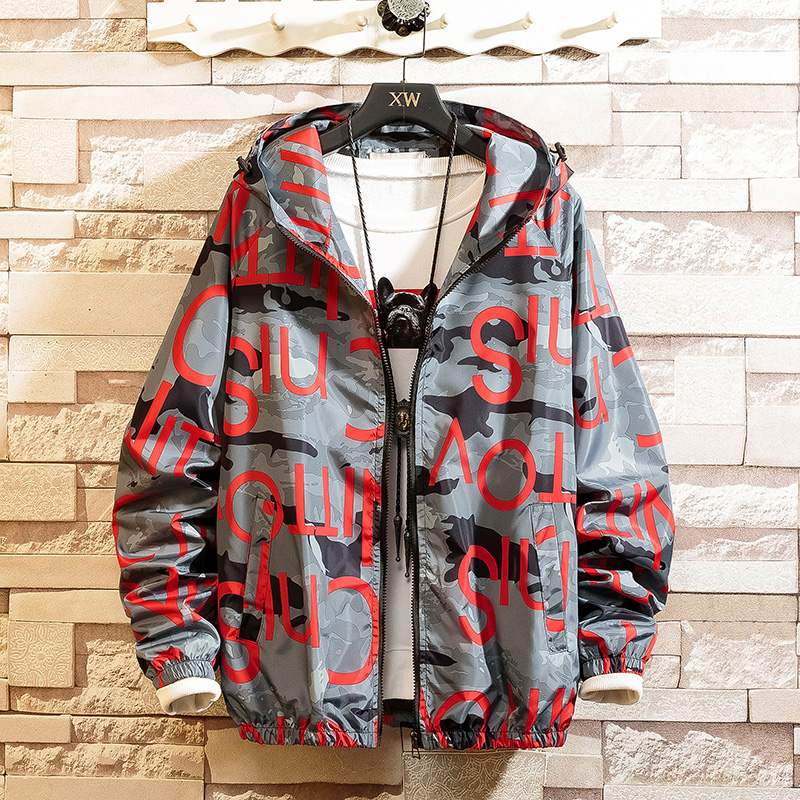 Men's Casual Streetwear Hooded Printing Coats: Style Meets Comfort - Minihomy