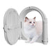 Home Simple Can Control The Direction Of Entry And Exit Cat Dog Door Pet Products - Minihomy