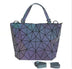 Geometric Luminous Purse And Handbag - Minihomy