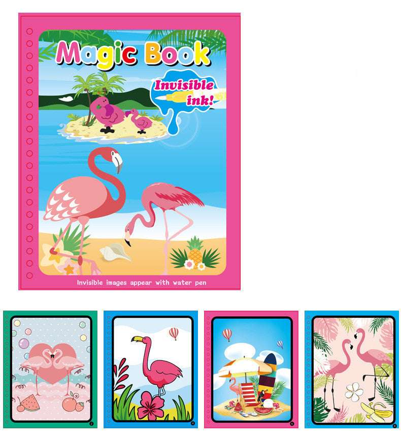 Magic Water Painting Book for Kids: Coloring & Activity Book - Minihomy