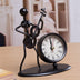 Iron Table Desk Alarm Clock With Musical Instrument Gadget Decoration Craft Gift - Minihomy