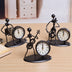 Iron Table Desk Alarm Clock With Musical Instrument Gadget Decoration Craft Gift - Minihomy