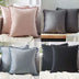 Ball lace pillow velvet solid color sofa short plush ball cushion cover - Minihomy