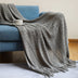 Nordic Sofa Blanket Knitting Homestay Hotel Bed Flag - Minihomy