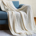 Nordic Sofa Blanket Knitting Homestay Hotel Bed Flag - Minihomy