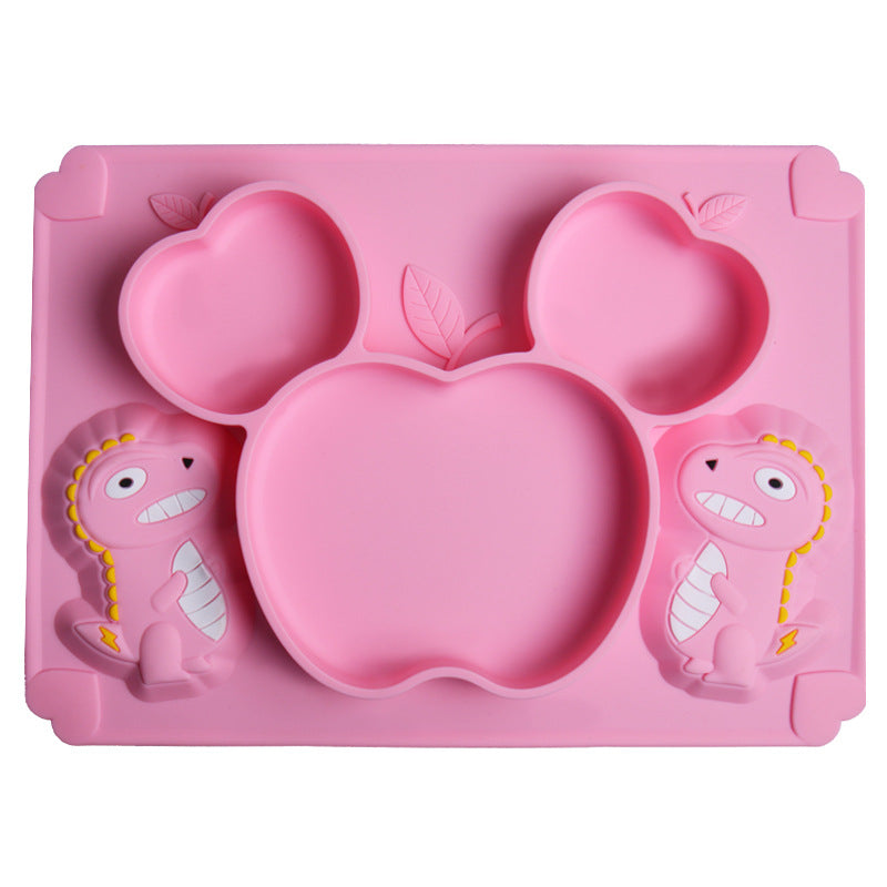 Baby Silicone Dinner Plate - Minihomy