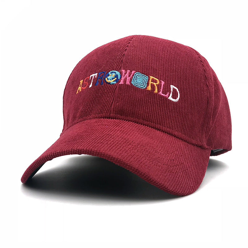 Astroworld Corduroy Baseball Cap - Minihomy