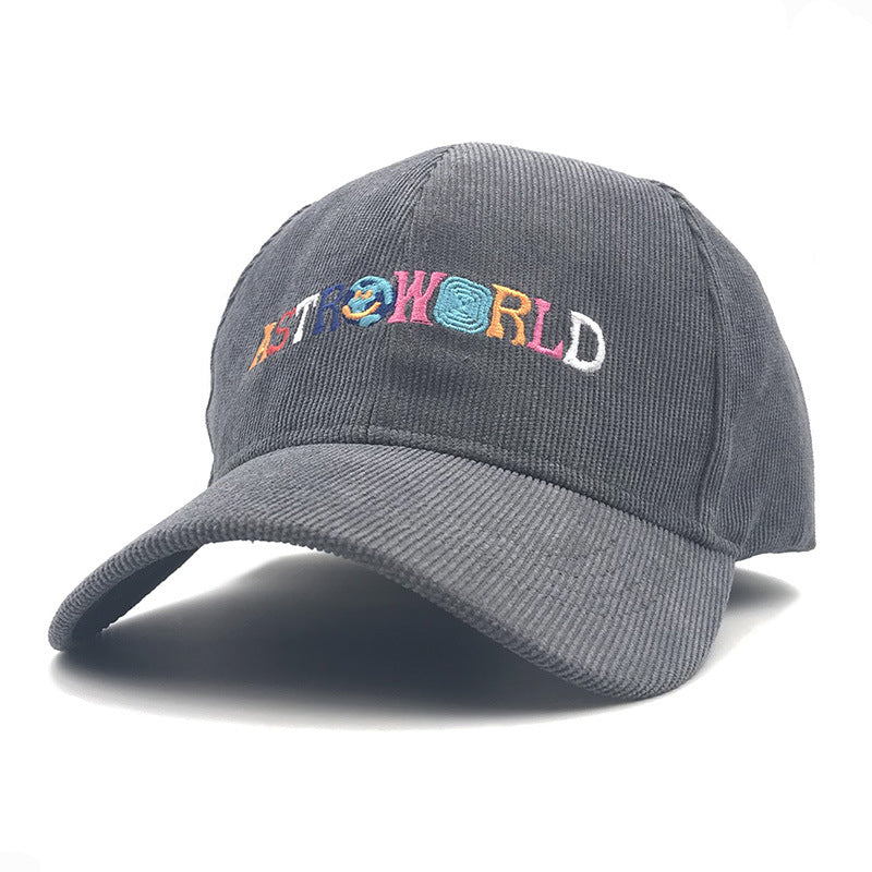 Astroworld Corduroy Baseball Cap - Minihomy