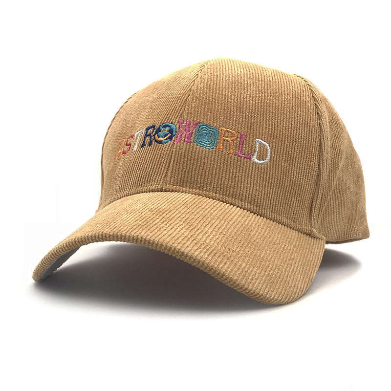 Astroworld Corduroy Baseball Cap - Minihomy