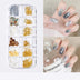 Pearl Butterfly Nail Patch Nail Art Jewelry Set - Minihomy