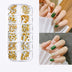 Pearl Butterfly Nail Patch Nail Art Jewelry Set - Minihomy