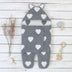 Newborn Solid Color Love Sleeping Bag Blanket Wrapped Baby Sleeping Bag - Minihomy