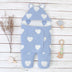 Newborn Solid Color Love Sleeping Bag Blanket Wrapped Baby Sleeping Bag - Minihomy