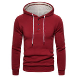 Autumn Winter Cotton Hoodied Mens Sweatshirts - Minihomy