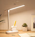 Desk Lamp with Clock, Pen Holder, and USB Charging - Perfect for Bedroom or Office! - Minihomy