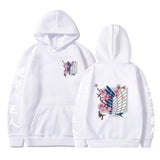 Attack On Titan Wings Printed Hoodie Sweatshirt - Minihomy