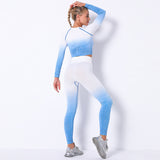 Women's fitness exercise yoga pants yoga suit