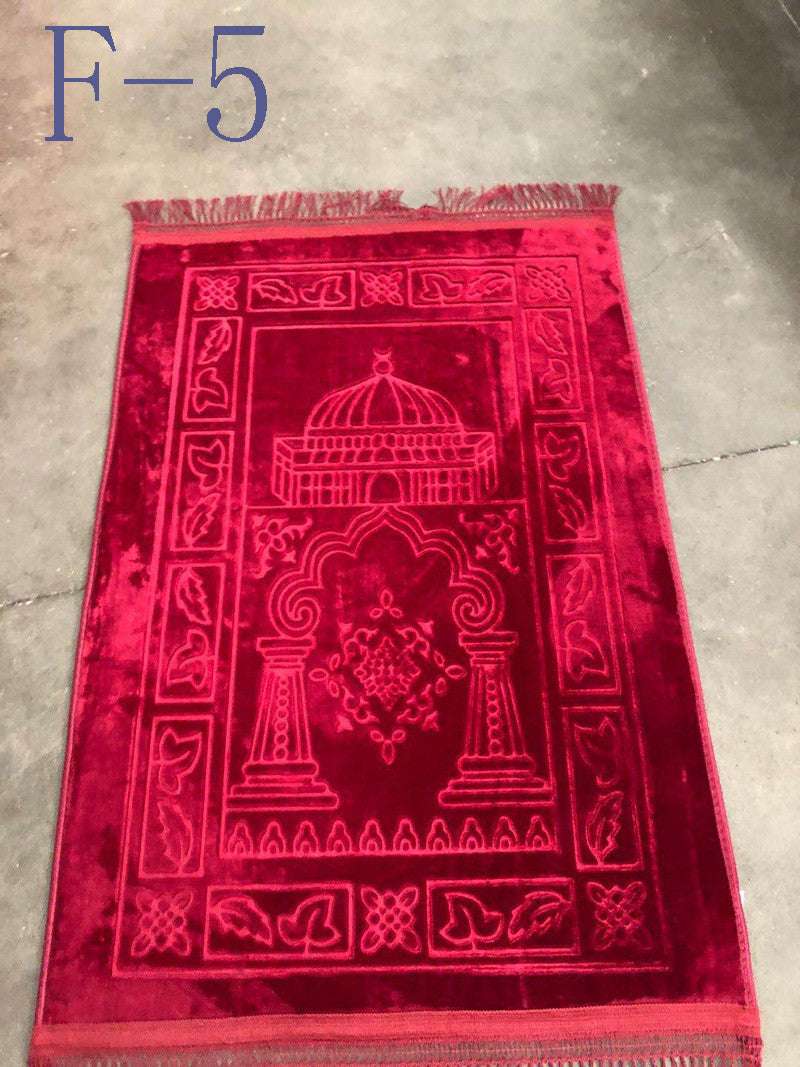 Flannel Worship Blanket Prayer Blanket Muslim Carpet - Minihomy