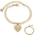 Love 26 Letter Alloy Anklet Lady Anklet Bracelet Multi-Set - Minihomy