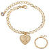 Love 26 Letter Alloy Anklet Lady Anklet Bracelet Multi-Set - Minihomy