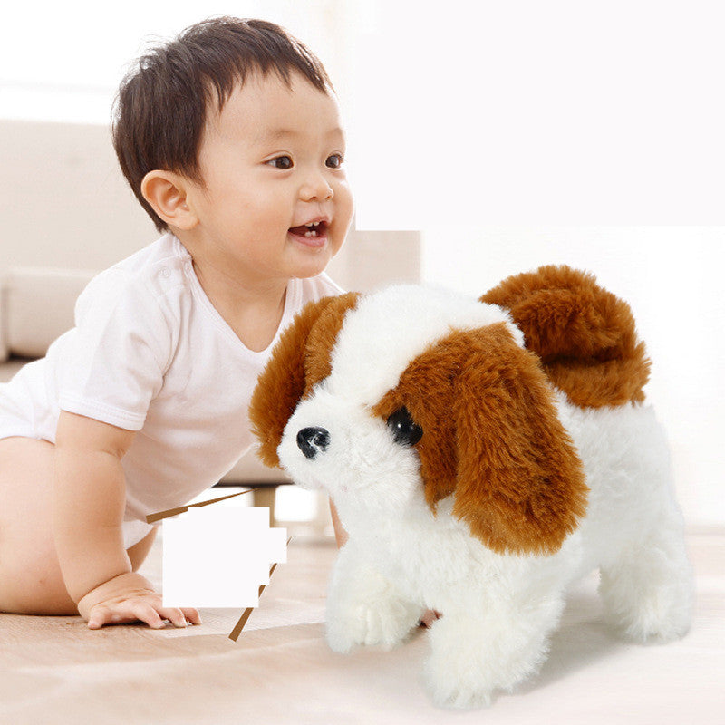 Electric Plush Animal Toys for Kids - Corgi, Teddy Bear, Bunny - Minihomy