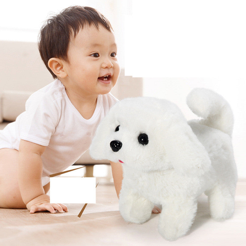 Electric Plush Animal Toys for Kids - Corgi, Teddy Bear, Bunny - Minihomy