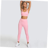 Pure Color Yoga Wear Sports Suit