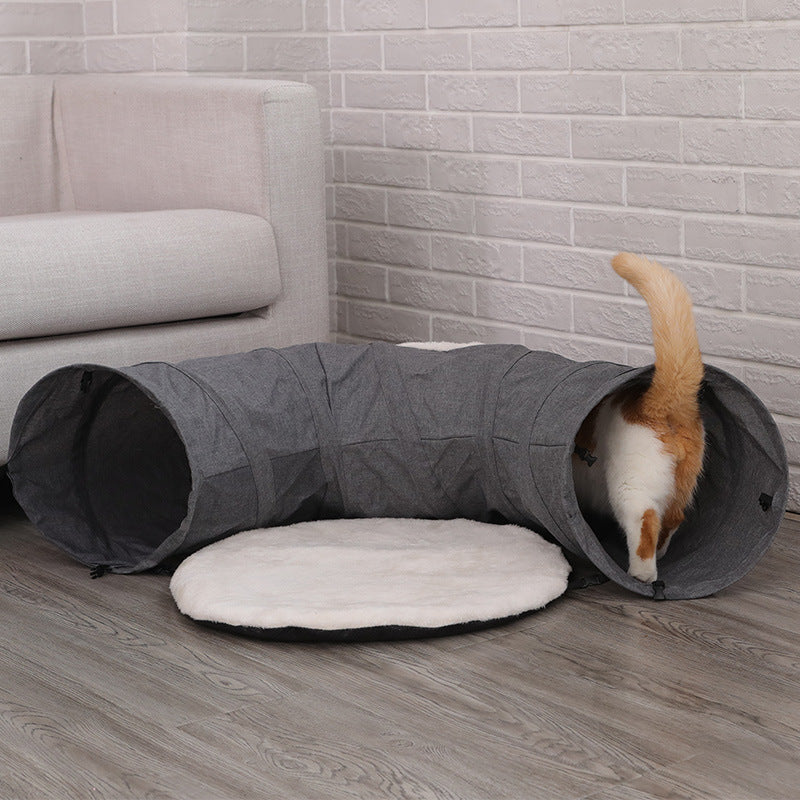 Four Seasons Universal Cat Tunnel Closed Cat Warm House - Minihomy