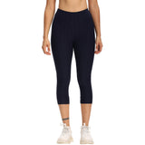 Women Cropped High Waisted Yoga Pants Bubble Hip Butt Lifting Leggings