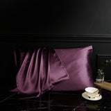 Silk Pillowcase Pure Color  Silk Single Plain Color Pillow