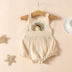 Cute newborn baby rainbow jumpsuit - Minihomy