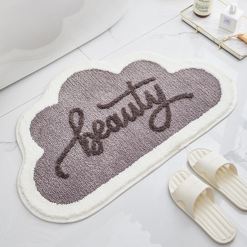 Door Entrance Bathroom Mat Cloud Bath Rug - Minihomy