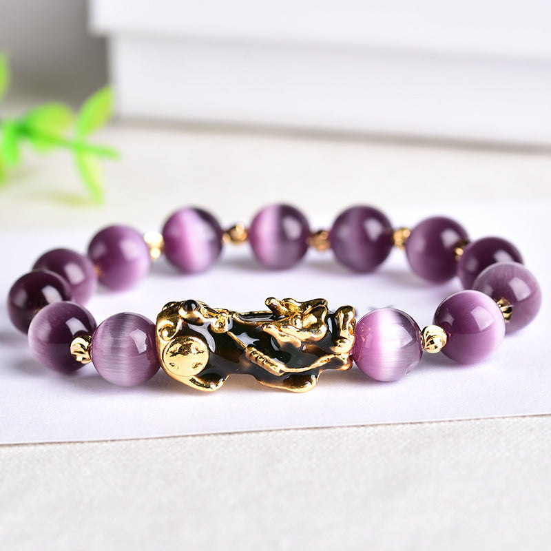 Bracelet For Women Men Bring Lucky Brave Wealth Feng Shui Good Luck - Minihomy