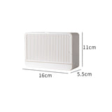 Double Grids Soap Storeage Box Wall Puch Free Drain Soap Holder - Minihomy