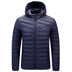 Hooded Cotton Jacket - Men's Light Cotton Jacket - Minihomy