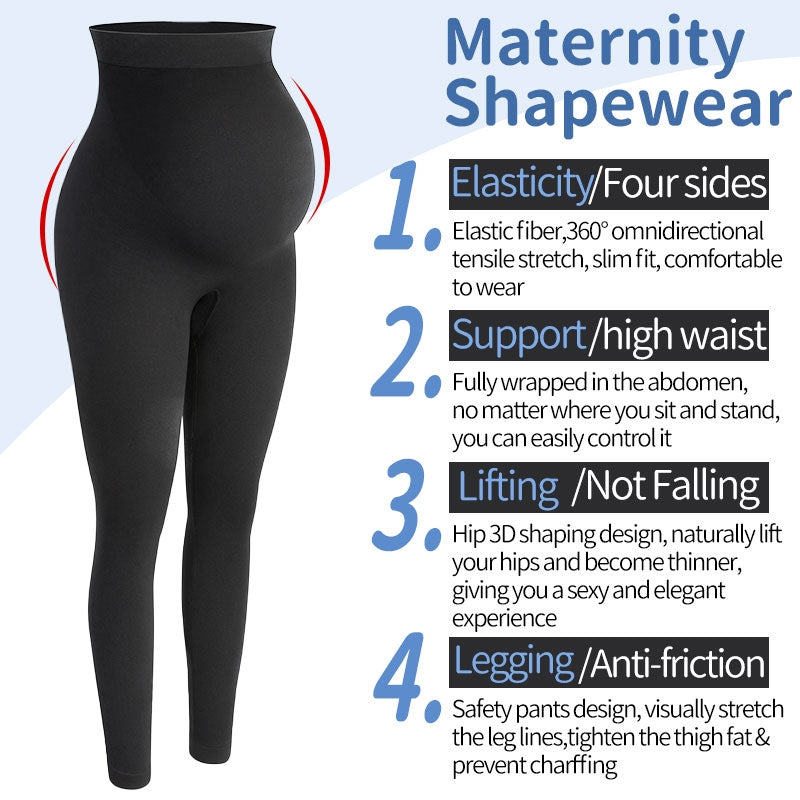 Maternity Leggings High Waist Pants Women Pregnancy Clothes - Minihomy