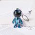 Hip Hop Fashion Cross Spaceman Necklace Keychain - Minihomy