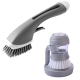 Dishwashing And Pot Washing Brush With Liquid Soap For Tableware - Minihomy