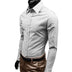 Business Shirt Candy Color Men's Casual Long-Sleeved Shirt - Minihomy