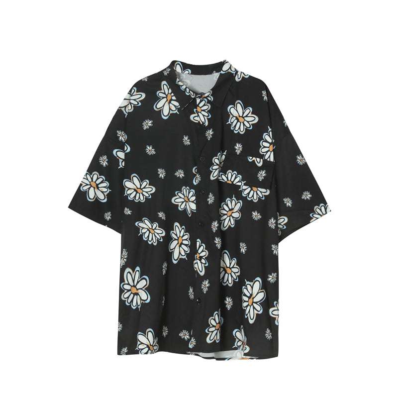 Little Daisy Short-Sleeved Shirt Men - Minihomy