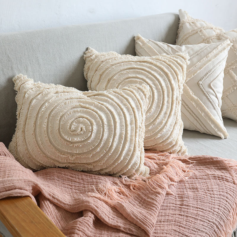 Original Modern Simple Natural Style Sofa Bedroom Cotton Bud Cushion Pillow - Minihomy