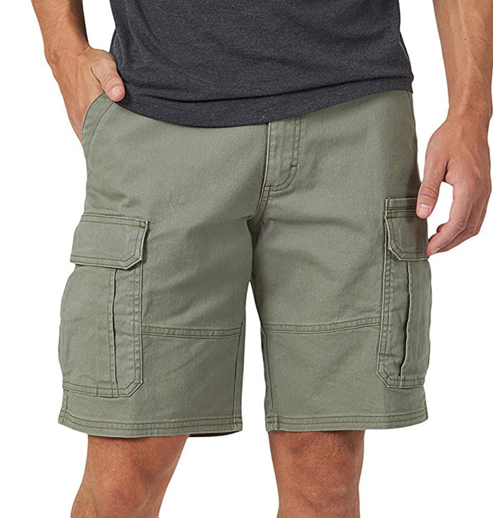 Men's Pocket Casual Workwear Five Points Pants - Minihomy