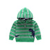 Little Baby Infant Dinosaur Cartoon Hooded Kids Cute Boys Outwear Sweatshirt - Minihomy