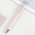 Ins Metal Pen Pu Bag Diamond Pen Sequin Press Pen Customized Multi-Color Press Ballpoint Pen - Minihomy