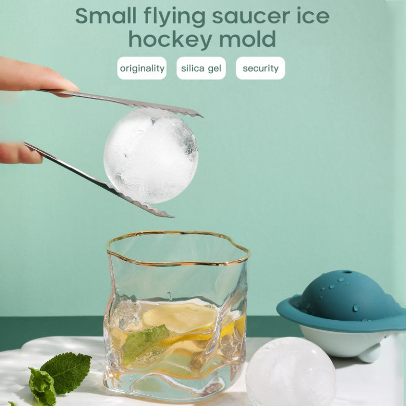 Cavity Ice Cube Maker Form For Ice Silicone Ice Mold Single Round Ice Cube Tray - Minihomy